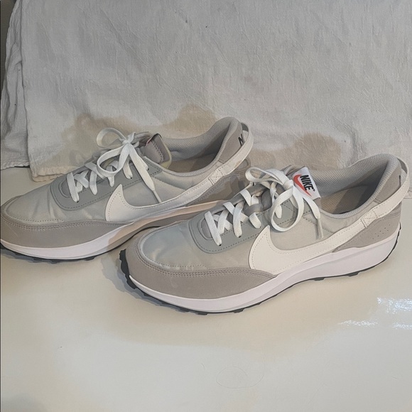 Nike Other - Nike Waffle Men’s Light Gray and White Sneakers